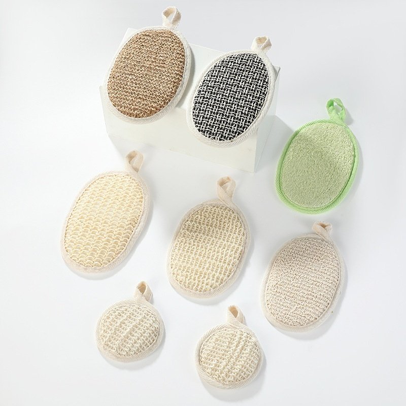 Set Famiglia 8 Spugne Naturali - Scorta 6 Mesi - MARZIAECO - immagine 4